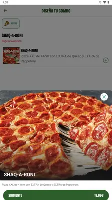 Papa John's Pizza España android App screenshot 1