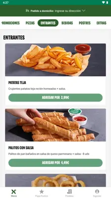 Papa John's Pizza España android App screenshot 3